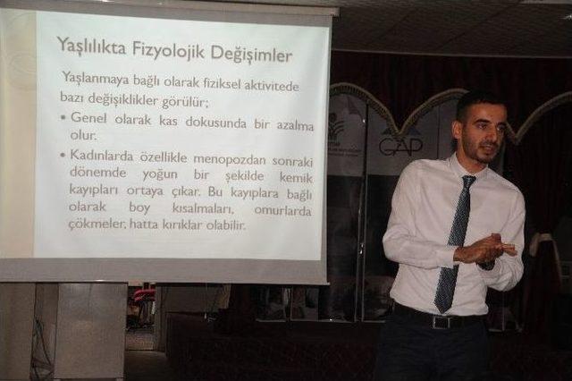 Cizre&rsquo;de Kadın Kursiyerlere Yaşlıların Bakımı Semineri Verildi 1