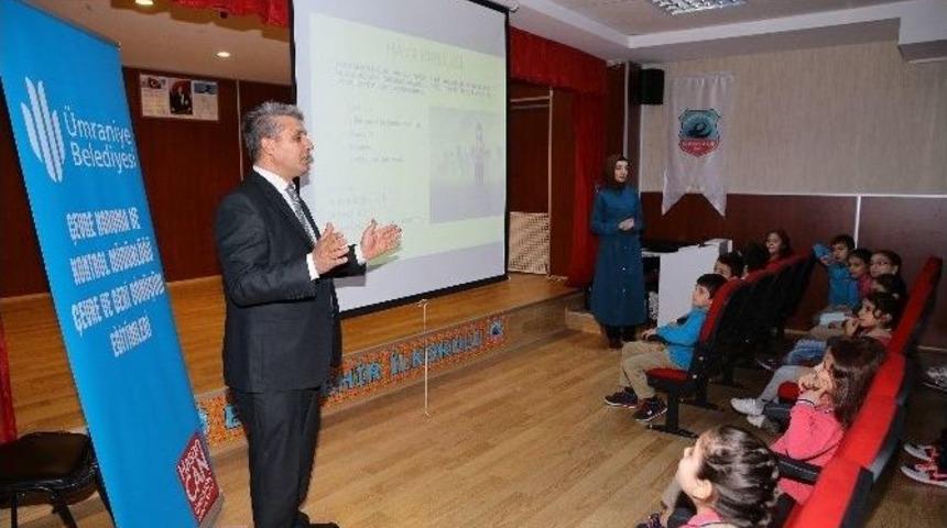 &Uuml;mraniye&rsquo;de &Ccedil;ocuklara &Ccedil;evre Bilinci Aşılanıyor