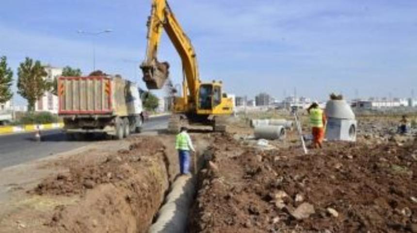 Bağlar&rsquo;da Kısmi Yağmursuyu Şebekesi D&ouml;şeniyor