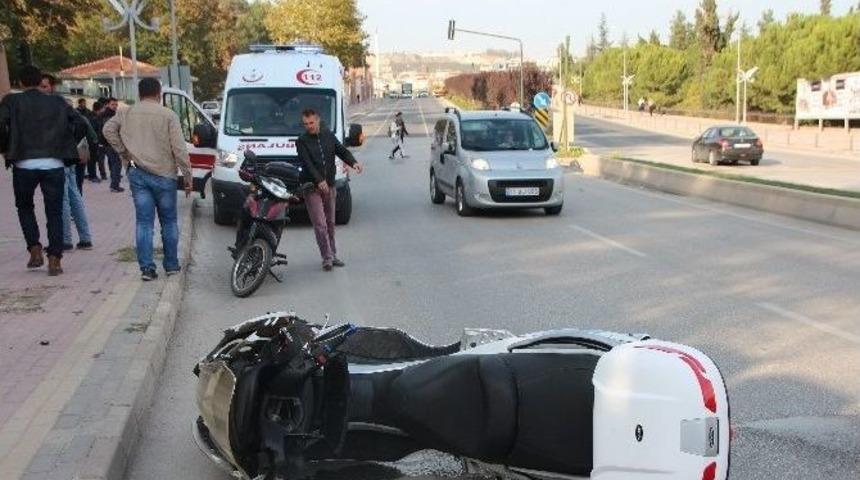 Bilecik&rsquo;te Trafik Kazası; 1 Yaralı