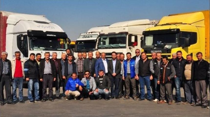 (&ouml;zel Haber) Kamyoncular Da Mazot İndirimi İstiyor