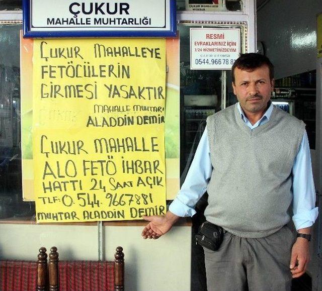 Gaziantepli Muhtar &rsquo;fet&ouml; İhbar Hattı&rsquo; A&ccedil;tı 2