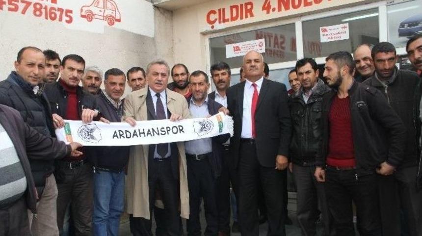Ardahanspor&rsquo;a Maddi Destek