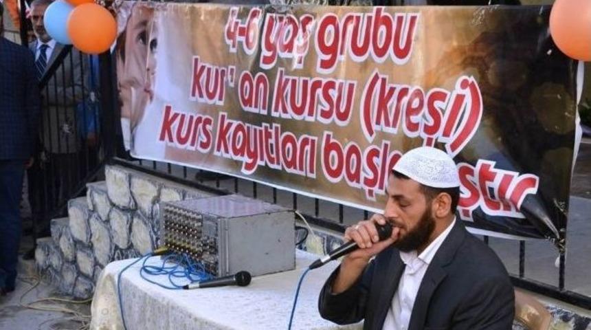 Vali &Ccedil;ataklı Kur&rsquo;an Kursu A&ccedil;ılışına Katıldı