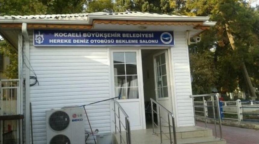 Hereke İskelesinde Bakım &Ccedil;alışması