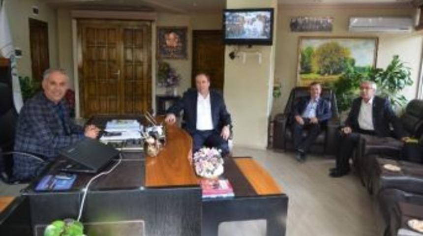 Başkan Yaman&rsquo;a Ziyaretler