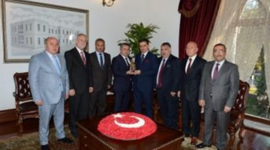 Başkent Zabıtasından Vali Topaca&rsquo;ya Ziyaret