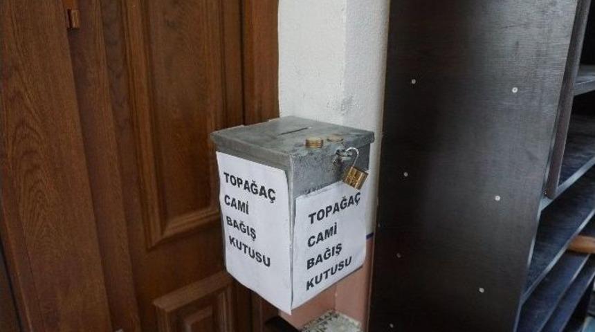 Camideki Hırsızlık Anı G&uuml;venlik Kamerasına Yansıdı