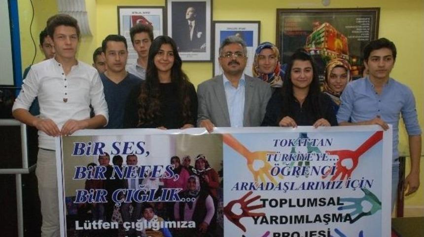 Tokat&rsquo;ta &ldquo;bir Ses, Bir Nefes, Bir &Ccedil;ığlık&rdquo; Temalı Yardımlaşma Projesi
