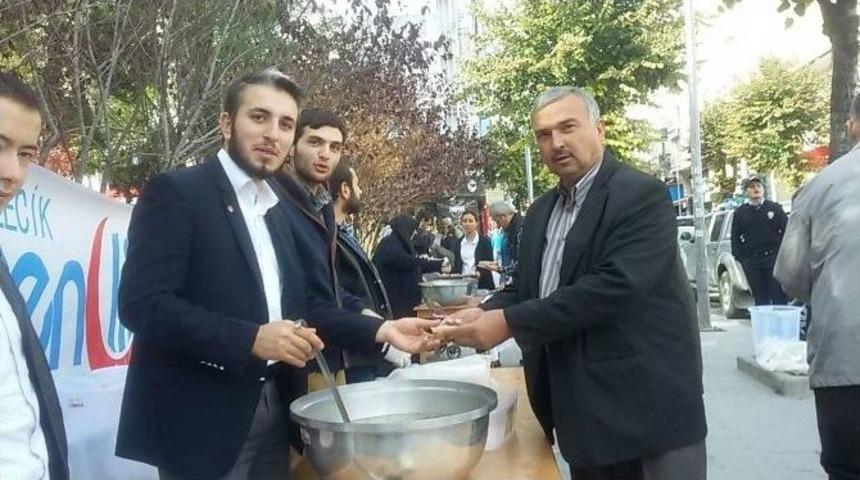 Saadet Partisi Bilecik İl Teşkilatı&rsquo;ndan Aşure İkramı