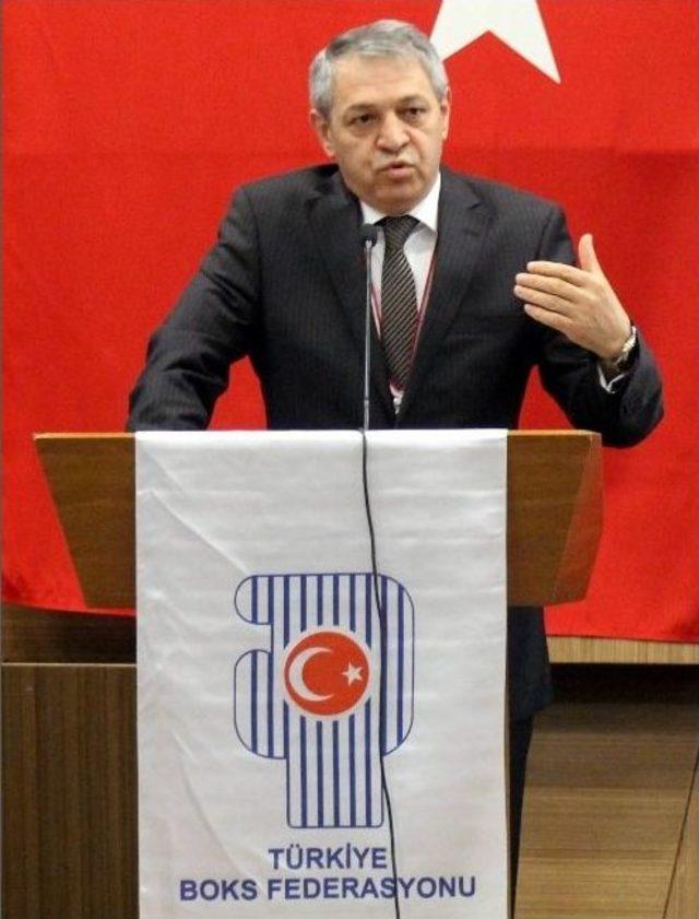Ey&uuml;p G&ouml;zge&ccedil;, Boks Federasyonu Başkanlığı&rsquo;na Yeniden Se&ccedil;ildi 2