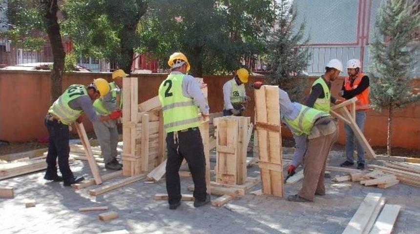 Adıyaman&rsquo;da Mesleki Yeterlilik Sınavı Yapıldı