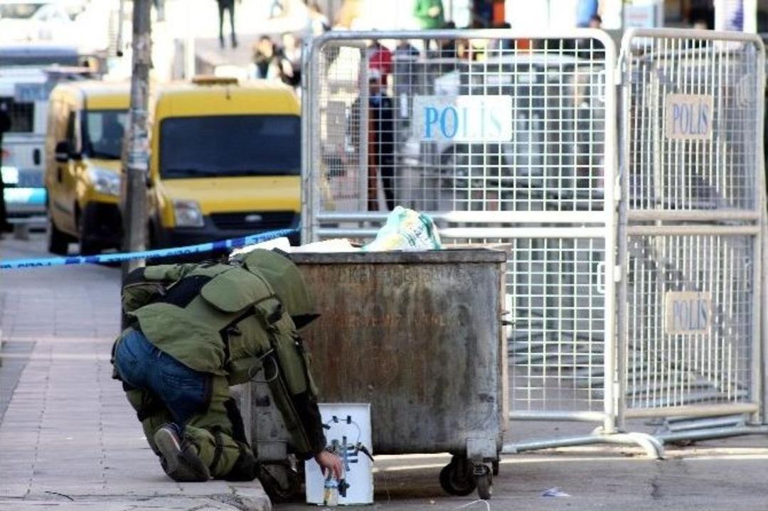 Erzurum Emniyeti Yakınında Ş&uuml;pheli D&uuml;zenek Alarmı