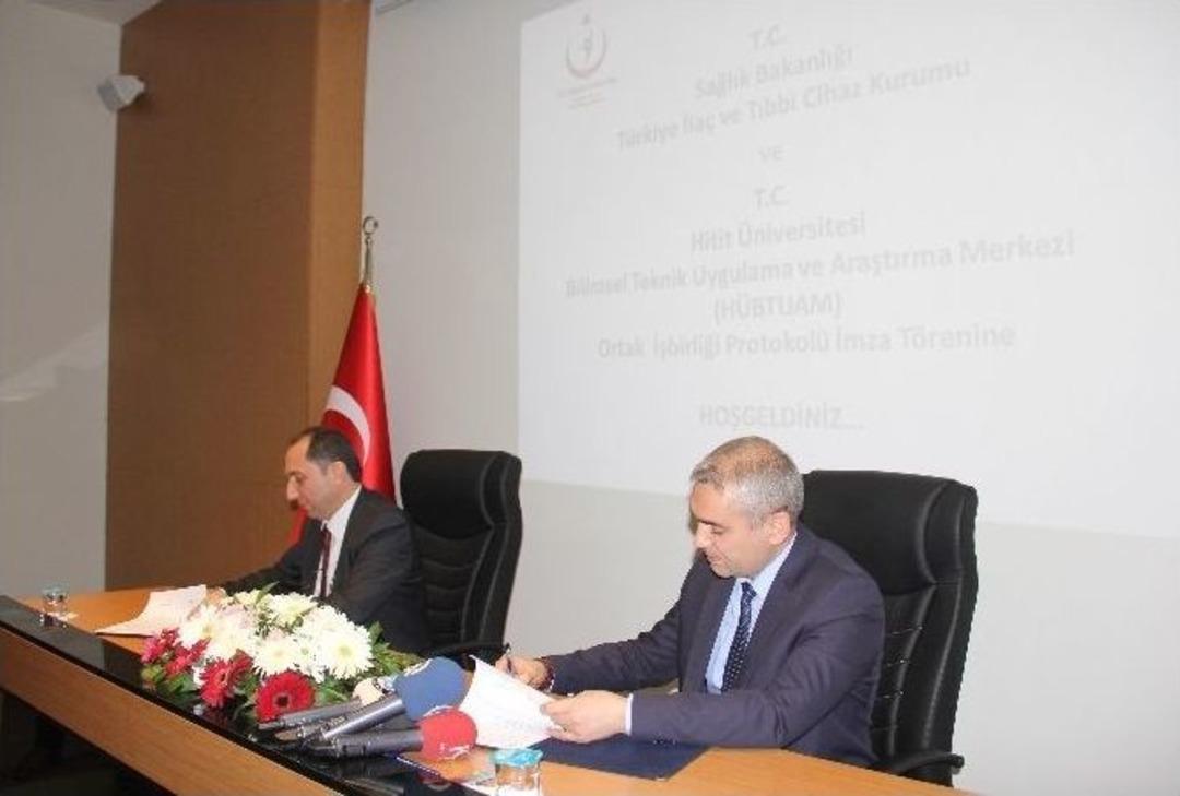 Hitit &Uuml;niversitesi Ve Titck Arasında Protokol