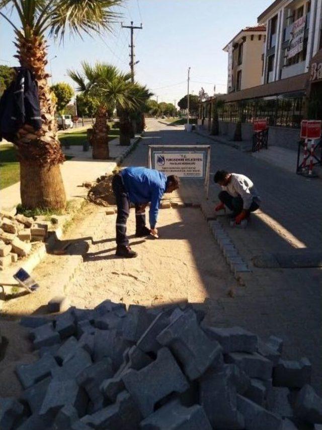 Yunusemre’de Parke Taşı Çalışmaları Hız Kesmiyor