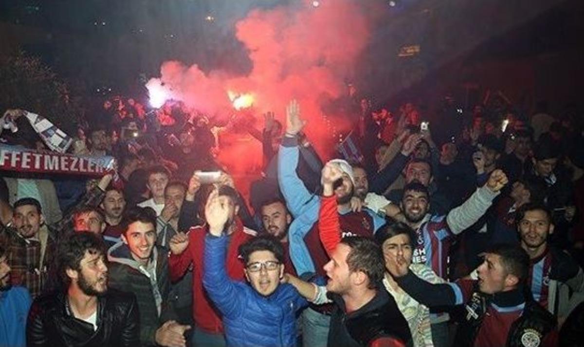 Trabzonspor&rsquo;a Coşkulu Karşılama