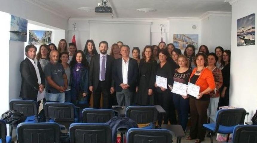 &Ccedil;eşmeli Girişimciler Sertifikalarını Aldı