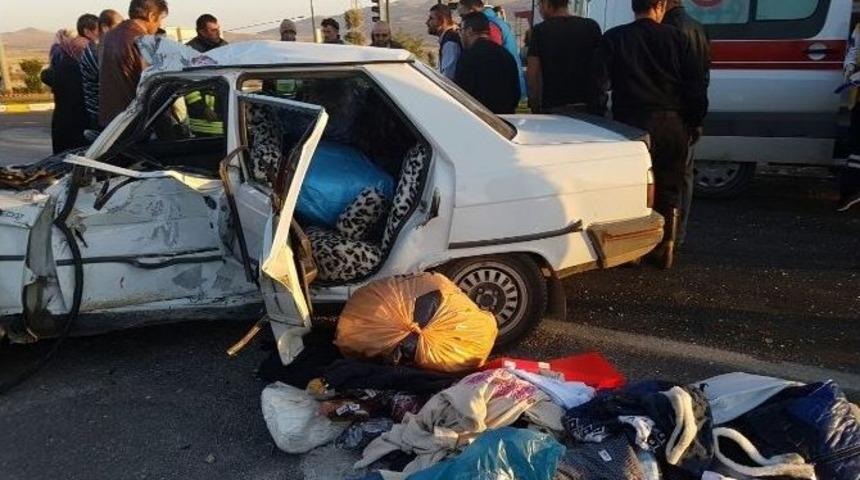 Develi&rsquo;de Trafik Kazası: 1 &Ouml;l&uuml;