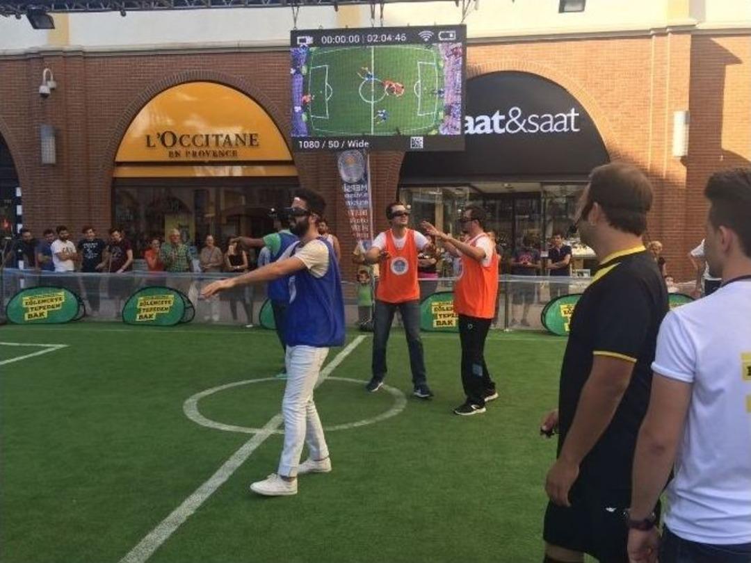 "dijital Futbol Turnuvası" Renkli G&ouml;r&uuml;nt&uuml;lere Sahne Oldu