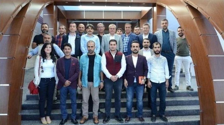 Vali Deniz, Gazetecilerle Buluştu