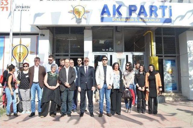 Avrupalı Parlamenterlerden Ak Parti&rsquo;ye Ziyaret 1