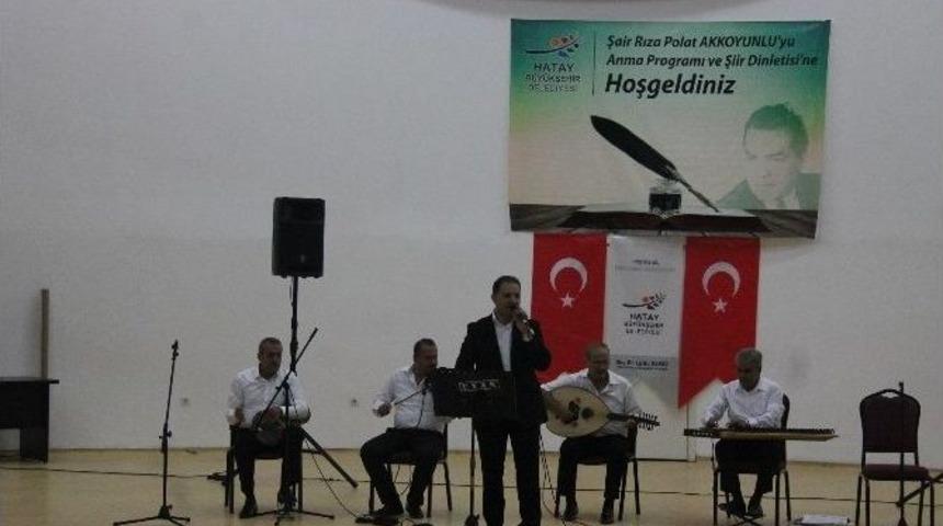 Şair Rıza Polat Akkoyunlu Vefatının 46. Yılında Anıldı