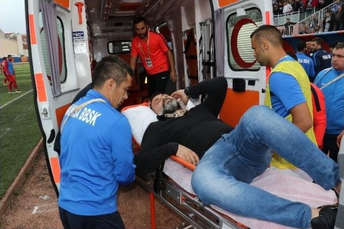 Manisa Bbsk Sportif Direkt&ouml;r&uuml; Ataman Hastaneye Kaldırıldı