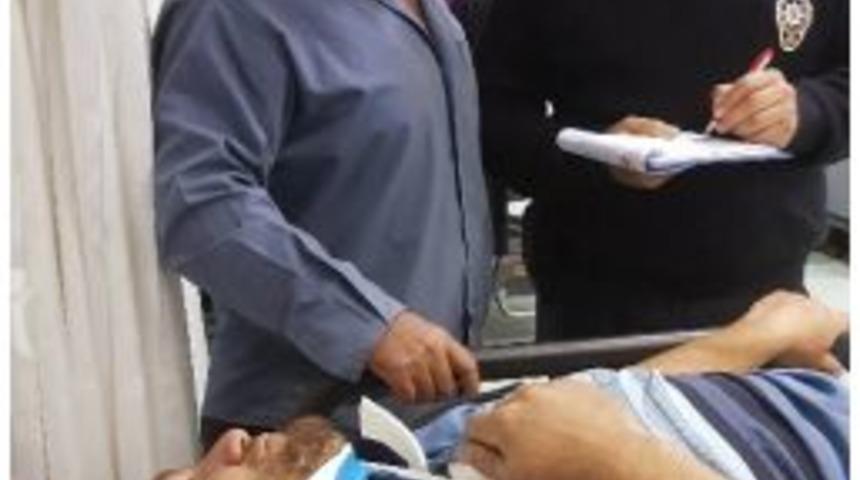 &Ccedil;atıdan D&uuml;şen Şahıs Hastanelik Oldu