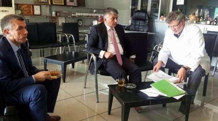 Vali Yazıcı, Bilim İnsanı Durukan&rsquo;ı Ziyaret Etti