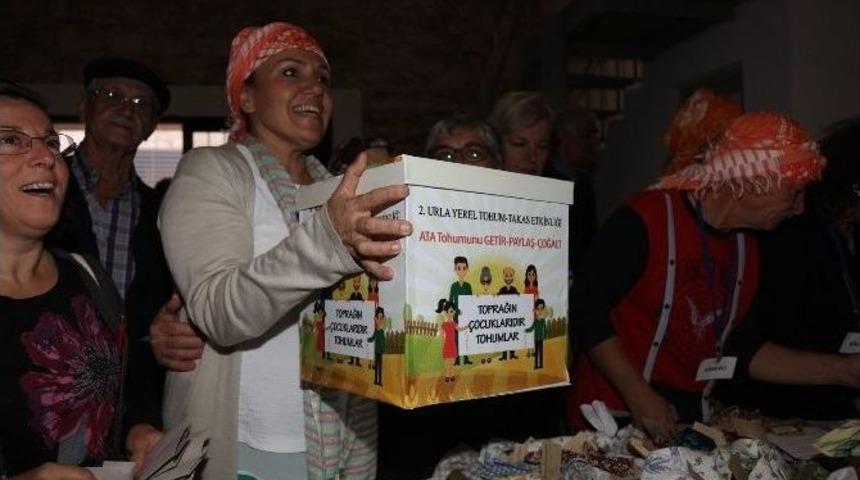 Urla&rsquo;da Tohum Takas Etkinliği Renkli Başladı
