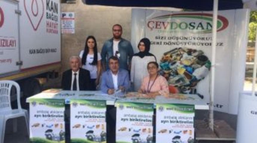Mut Belediye Başkanı Yılmaz &Ccedil;evdosan Standını Ziyaret Etti