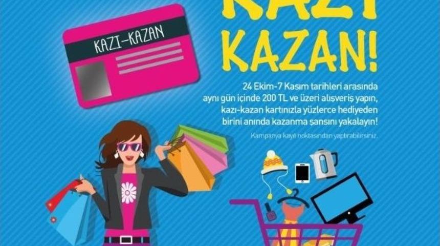 Forum Kayseri&rsquo;de Alışveriş Yeni Bir Heyecan, Hediyeni Kazı Kazan!