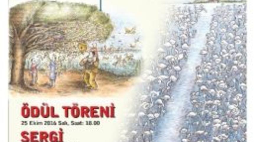 7. Ulusal Karikat&uuml;r Yarışmasının &Ouml;d&uuml;l T&ouml;reni Fo&ccedil;a&rsquo;da