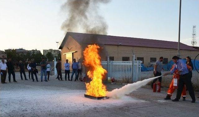 Dicle Elektrik Acil Durum Ekibi Tatbikat Yaptı 2