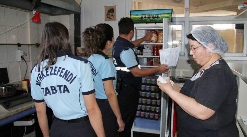 Merkezefendi Zabıtası Kantin Denetimleri S&uuml;r&uuml;yor
