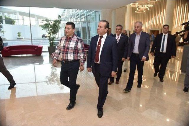 Kktc Turizm Ve Çevre Bakanı Ataoğlu, Kepez’i Gezdi