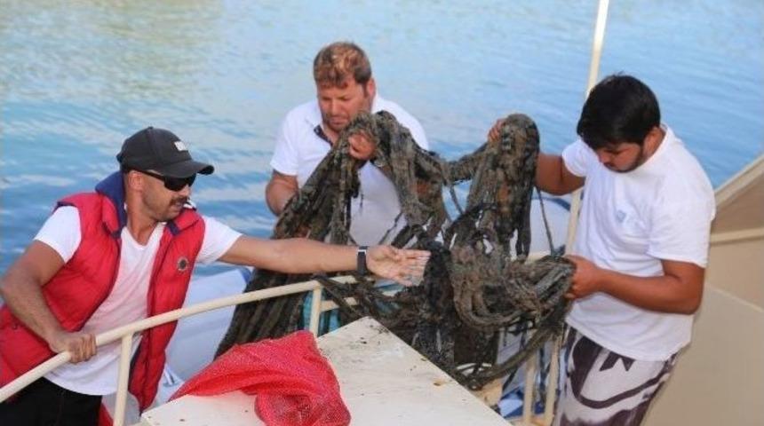 G&ouml;kova Koylarında Deniz Dibi Temizliği