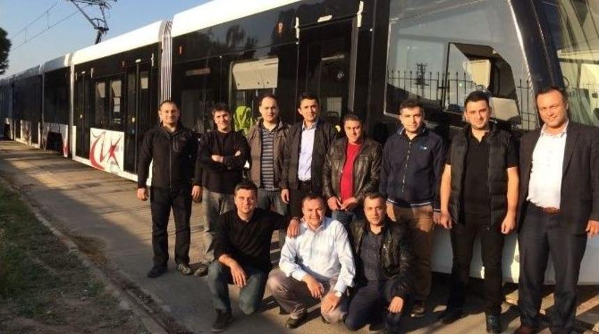 Samsun&rsquo;un İlk Yerli Tramvayının Testleri Yapılıyor
