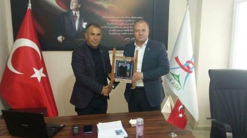 Asimder&rsquo;den Iğdır Askf Başkanlığına Ziyaret