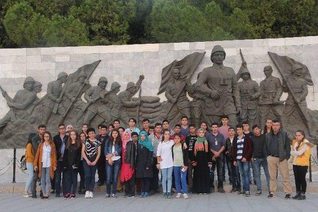 40 Öğrenci Emniyet Müdürlüğü’nün Çogep Projesi İle Kültür Ve Tarih Turu Yaptı