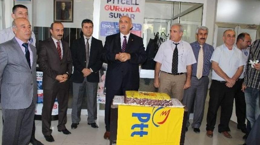 Adıyaman&rsquo;da Ptt&rsquo;nin 176. Kuruluş Yıl D&ouml;n&uuml;m&uuml; Kutlandı
