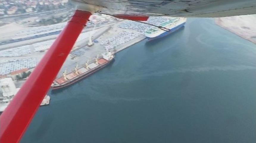 Denizi Kirleten Tesis Havadan Tespit Edildi