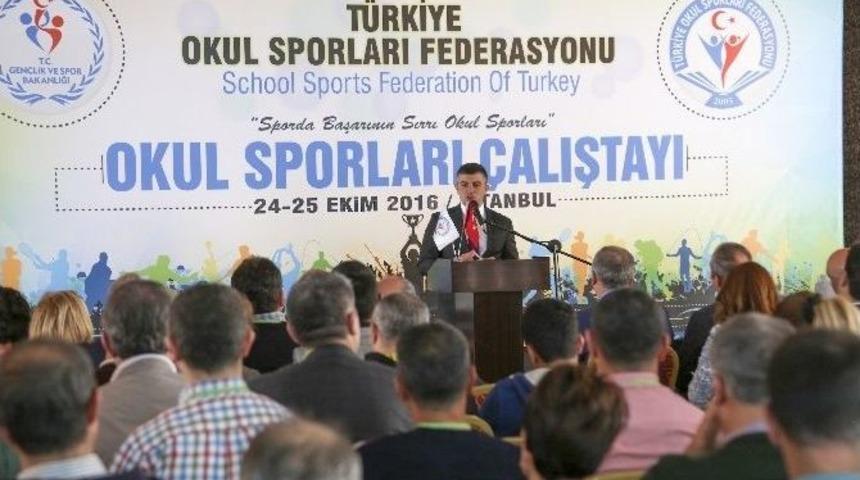 Karakulluk&ccedil;u: "okullarda 14 Milyona Yakın Sporcu Potansiyelimiz Var"