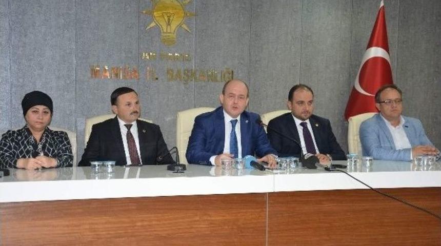Manisa Ak Parti&rsquo;den Pkk&rsquo;nın Siyaset&ccedil;ilere Saldırılarına Tepki