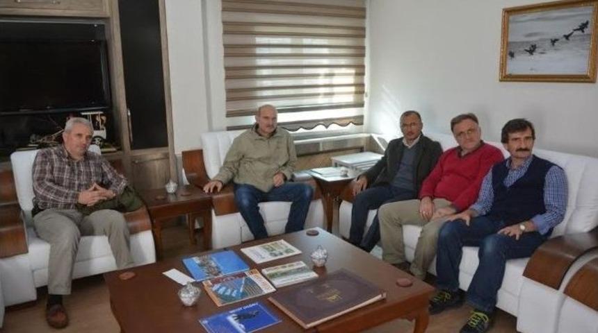 Kt&uuml; &Ouml;ğretim &Uuml;yeleri Başkan K&ouml;ksoy&rsquo;u Ziyaret Etti