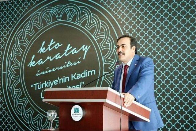 Kto Karatay &Uuml;niversitesi Akademik Yıl A&ccedil;ılışı Yapıldı 2