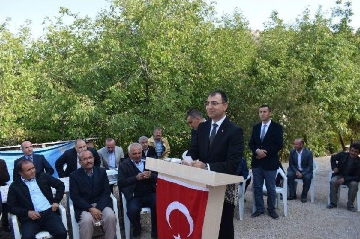 Vali Toprak Ak&ccedil;adağ&rsquo;da Tesis A&ccedil;ılışı Yaptı