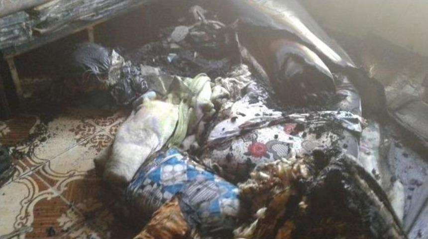 Şanlıurfa&rsquo;da Ev Yangını