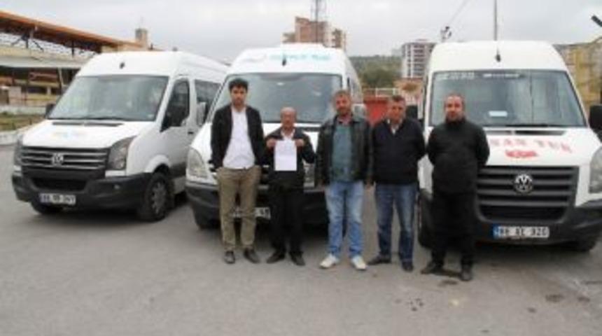 Yozgat&rsquo;ta Minib&uuml;s Şof&ouml;rlerin Vergi Tepkisi