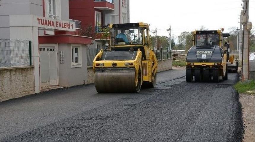 Ataevler Mahallesi Asfaltlanıyor